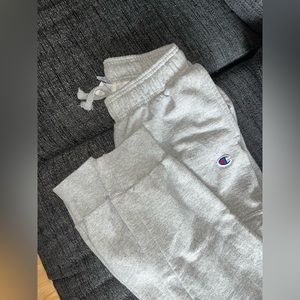 Grey champion cargo sweatpants